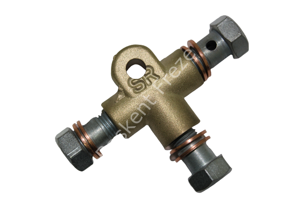 3'LÜ FREN HİDROLİK DAĞITICISI 3/8 24 DİŞ