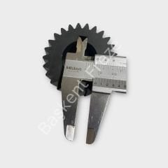 DIŞ ÇAP 60 MM İÇ ÇAP 28 MM KIYMA MAKİNESİ DİŞLİSİ